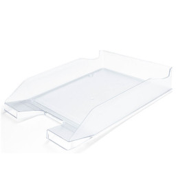 Bandeja sobremesa plástico Q-CONNECT transparente 