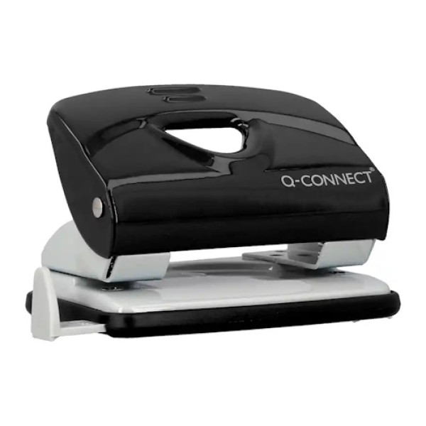 Taladrador Q-CONNECT negro capacidad 20h, 2 agujeros, plástico/metálica Taladrador Q-CONNECT negro capacidad 20h, 2 agujeros, plástico/metálica