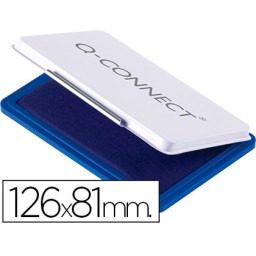 Tampon Azul Q-CONNECT nº 1 126x81mm