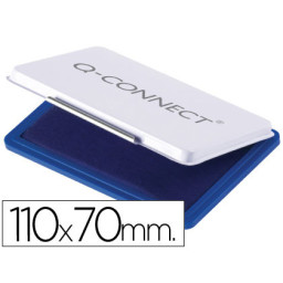 Tampon azul Q-CONNECT nº 2 110x70mm