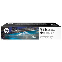 C.t. HP #981X negro PageWide Enterprise 556 586 11.000p.