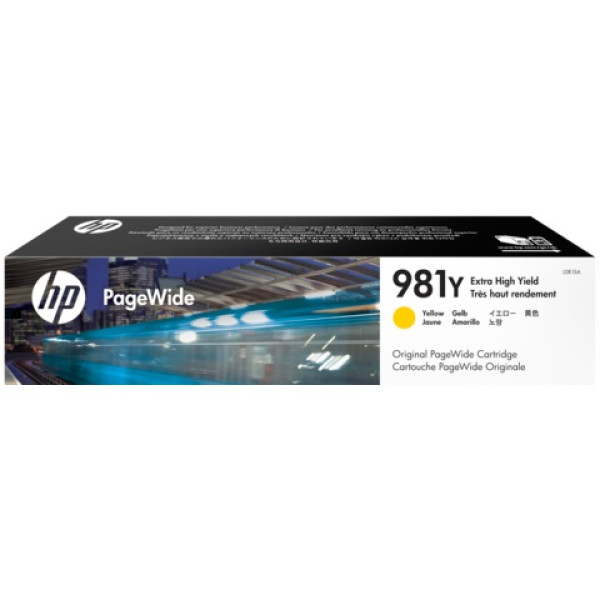 C.t. HP #981Y amarillo PageWide Enterprise 556 586 16.000p.