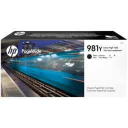 C.t. HP #981Y negro PageWide Enterprise 556 586 20.000p.