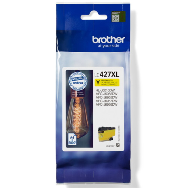 C.t.BROTHER amarillo XL MFCJ5955 MFCJ6955 5.000p. larga duración