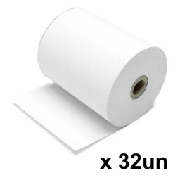 (32) Rollos papel continuo BROTHER RJ 3