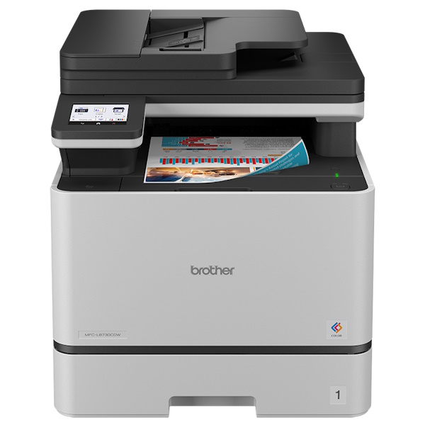 Multif.BROTHER LED color MFC-L8730CDW A4 4-1 31pm 250+50h DuplexTF USB/Eth/WiFi