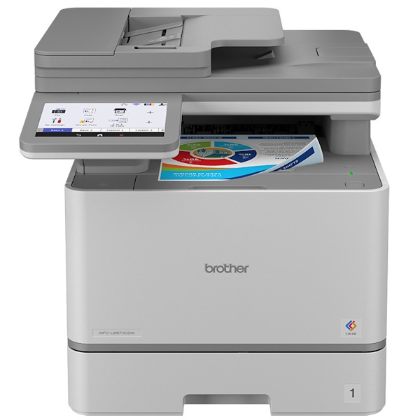 Multif.BROTHER láser color MFC-L8970CDW A4 4-1 31pm 250h Duplex LCD táctil USB/Eth/WiFi