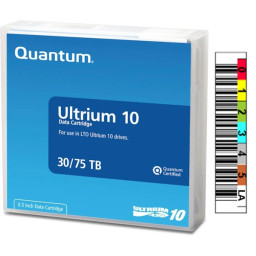 DC QUANTUM Ultrium LTO-10 (LA) etiquetado 30TB/75TB secuencia a medida