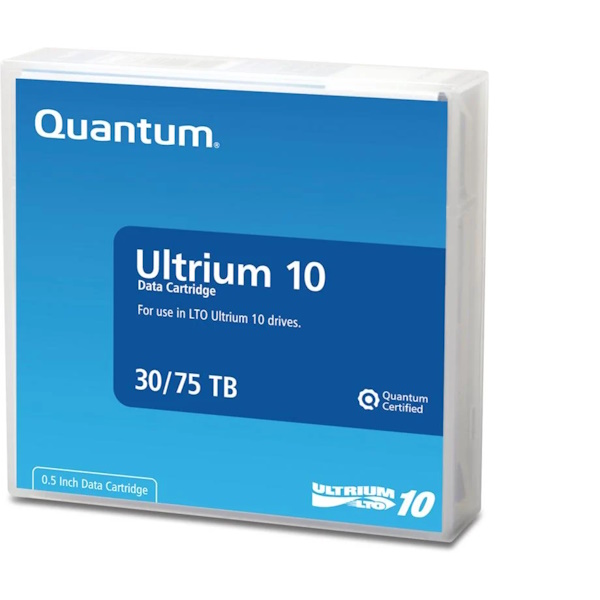 DC QUANTUM Ultrium LTO-10 (LA) 30TB/75TB DC QUANTUM Ultrium LTO-10 (LA) 30TB/75TB