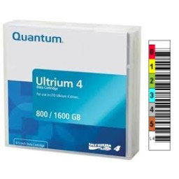 DC QUANTUM Ultrium LTO-4 etiquetado 800GB/1,6TB secuencia a medida
