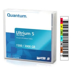 DC QUANTUM Ultrium LTO-5 etiquetado 1,5TB/3,0TB secuencia a medida