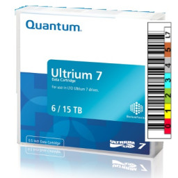 DC QUANTUM Ultrium LTO-7 (BaFe) etiquetado 6TB/15TB secuencia a medida