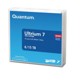 DC QUANTUM Ultrium LTO-7 (BaFe) WORM 6TB/15TB especial una sola grabación