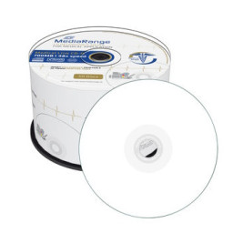 (T50) CD-R MEDIARANGE 700MB 80min 52x speed imprimible inkjet fullsurface Medical Line
