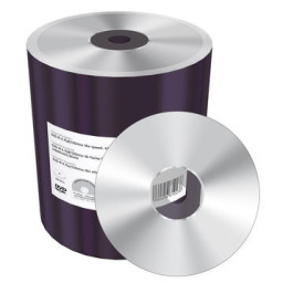 (T100) DVD-R bulk silver (sin marca) 4,7GB 16x no imprimible (tarrina-100)