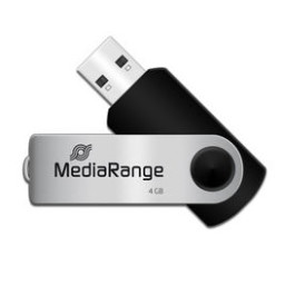 Memoria USB MEDIARANGE 4GB flash drive USB 2.0, pivotante