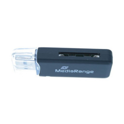 MEDIARANGE lector pendrive USB 2.0 memoria flash SD/MMC/MS/XD/CF/MiniSD