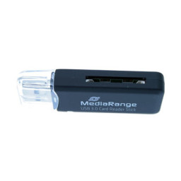 MEDIARANGE lector pendrive USB 3.0 memoria flash SD/MMC/MS/XD/CF/MiniSD