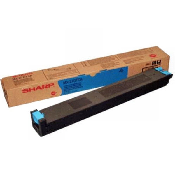 Toner SHARP MX27GTCA:  MX2300N MC2700N cian 15.000p.