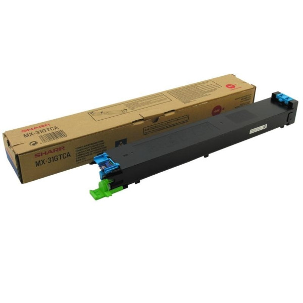 Toner SHARP MX31GTCA:  MX2301 MX2600 cian MX3100 MX5001  15.000p.