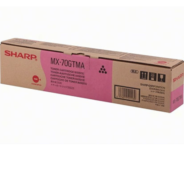 Toner SHARP MX70GTCA:  MX5500 magenta 32.000p.