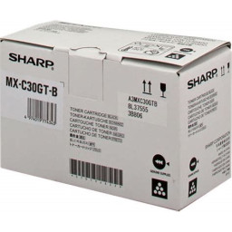 Toner SHARP MXC300W  MXC250F  negro 6.000p.
