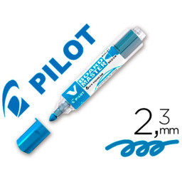 Rotulador PILOT Vboard Master Azul 2.3mm.  Para pizarra blanca