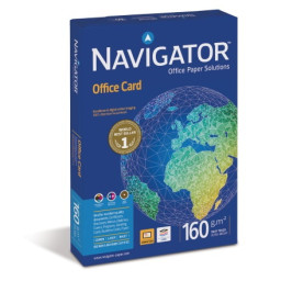 Papel NAVIGATOR Office Card/NaviOffi 250 A3 160g. Alta calidad  (119911)