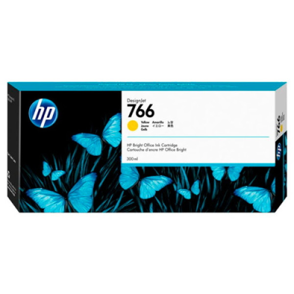 C.t. HP #766 amarillo 300ml Designjet XL3600