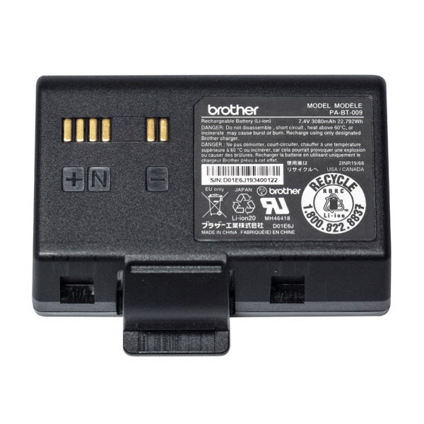 Batería recargable Li-Ion BROTHER PABT009 RJ3035B RJ3055WB