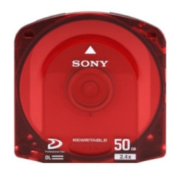 SONY PFD50A XDCAM professional disc 50GB RW regrabable 2,4x dual layer