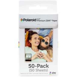 (50) Polaroid Premium ZINK Paper 2x3