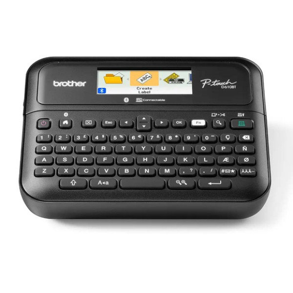 Rotuladora electrónica BROTHER P-touch PT-D610BTVP 3.5/6/9/12/18/24, QWERTY, corte automático