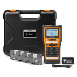 Rotuladora electrónica BROTHER P-touch PT-E560BTVP 3.5/6/9/12/18/24,QWERTY, electricistas