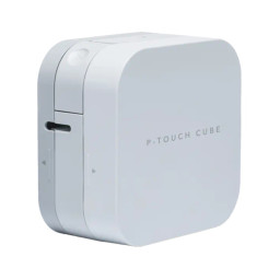 Rotuladora electro. BROTHER P-touch PT-P300BT Cube 3.5/6/9/12,sobremesa,USB/Bluetooth, negra