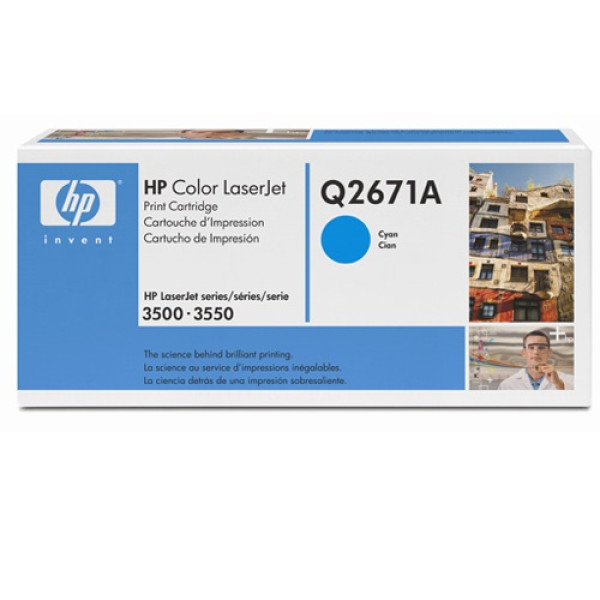 Toner HP LjC.3500 3550 cian 4.000p. 