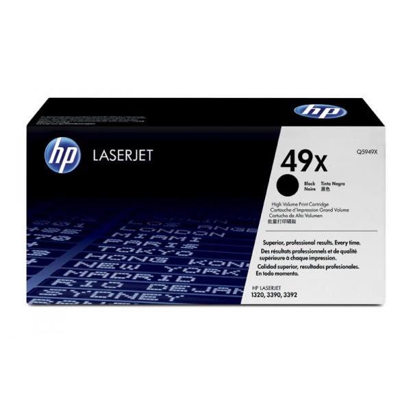 Toner HP #49X Lj 1320 4320 3390MFC 3392MFC 6.000p. (no vale para Lj1160)