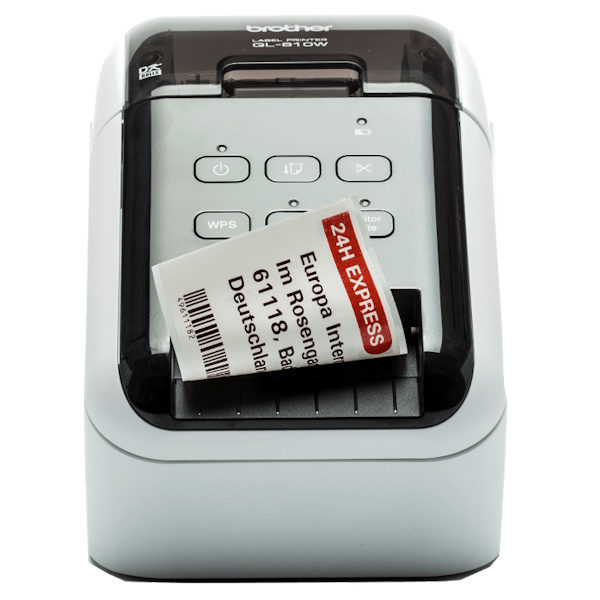 Impr.etiq.BROTHER QL-810WC térmica dir. 62mm 110et/min USB/WiFi rojo/negro