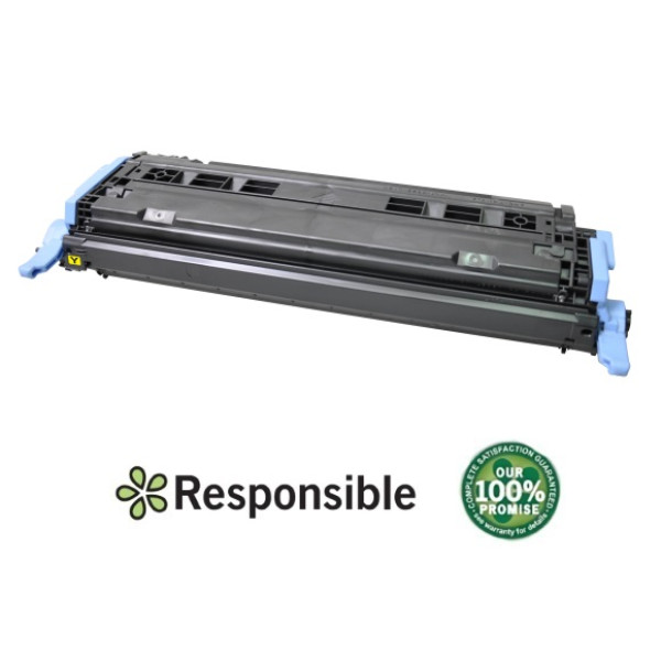 Toner RESPONSIBLE: HP Color Lj 1500 2500 2550 2820 2840 amarillo 2.000p. (Q6002A) (2600YR)