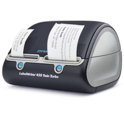Impr.etiquetas DYMO LabelWriter 450 TWIN TURBO 2 rollos, 71 lpm, USB