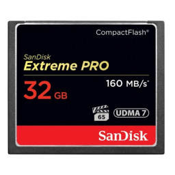 Tarjeta CompactFlash SANDISK Extreme Pro 32GB 1000x/1067x 160Mb/s