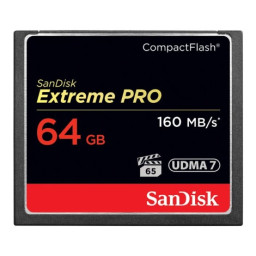 Tarjeta CompactFlash SANDISK Extreme Pro 64GB 1000x/1067x 160Mb/s