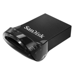 Memoria USB SANDISK Ultra Fit 64GB USB 3.1 130Mb/s negra tamaño mini
