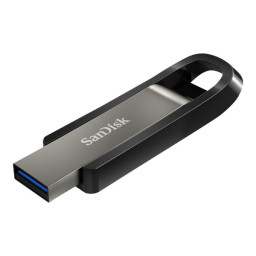 Memoria USB SANDISK Extreme Go 64GB USB 3.2 lect.200Mb/s escr.150Mb/s negra retráctil