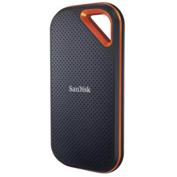 SSD externo SANDISK Extreme Pro 2TB USB 3.2 USB-C y USB-A, NVMe 2000Mb/s +resistente