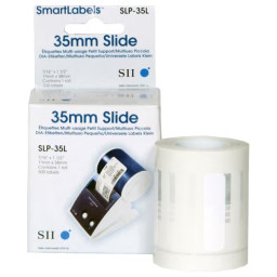 Etiquetas SEIKO 11x38mm blancas 1rollo x 300et. Multipurpose (35mm Slide)