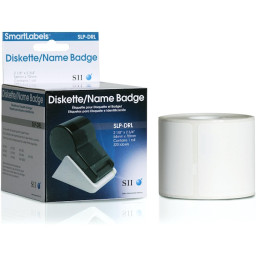 Etiquetas SEIKO 54x70mm blancas 1rollo x 320et. Diskette/Name Badge - tamaño tarjeta visita
