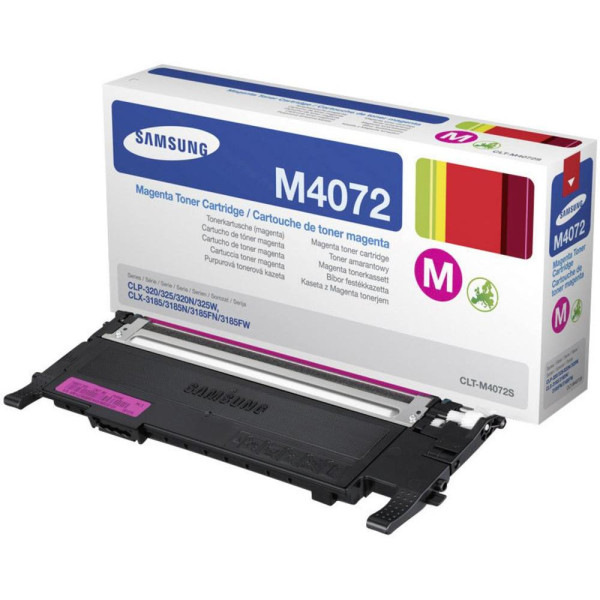 Toner HP-SAMSUNG CLP320 CLP325 CLX3180 Magenta CLX3185  1.000p. (CLT-M4072S/ELS)