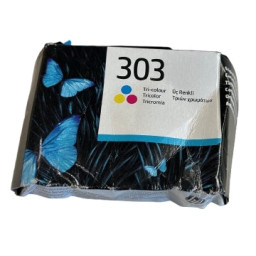 C.t.HP #303 color 165p. **envase dañado, sin usar** C.t.HP #303 color 165p. **envase dañado, sin usar**