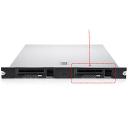 QUANTUM 2nd tape drive LTO-8 HH for rackmount 12TB/30TB SAS bare (sin cable SAS)